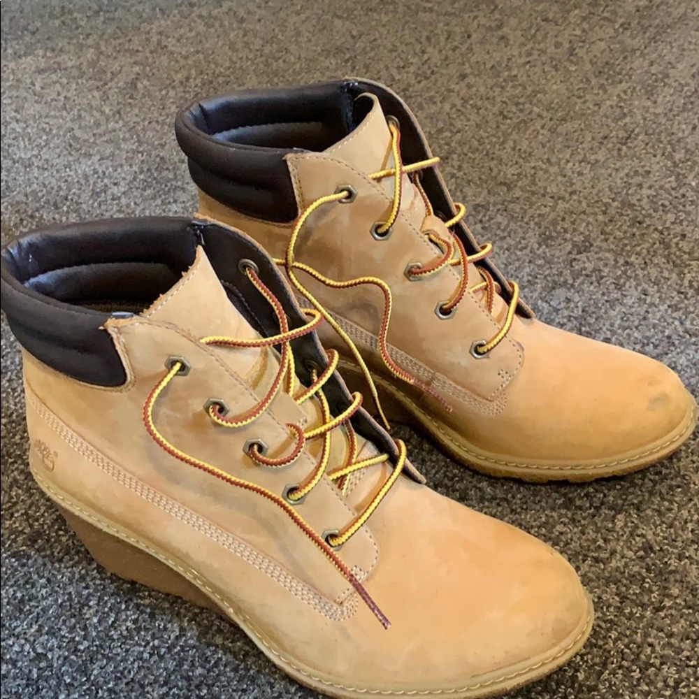 Wedge Timberland Boots